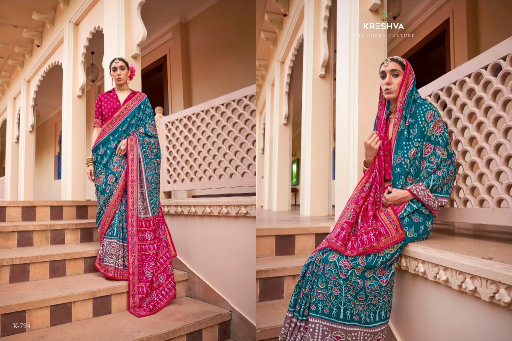 varmala by kreshva mercerized sigma silk exclusive sarees for every occasion