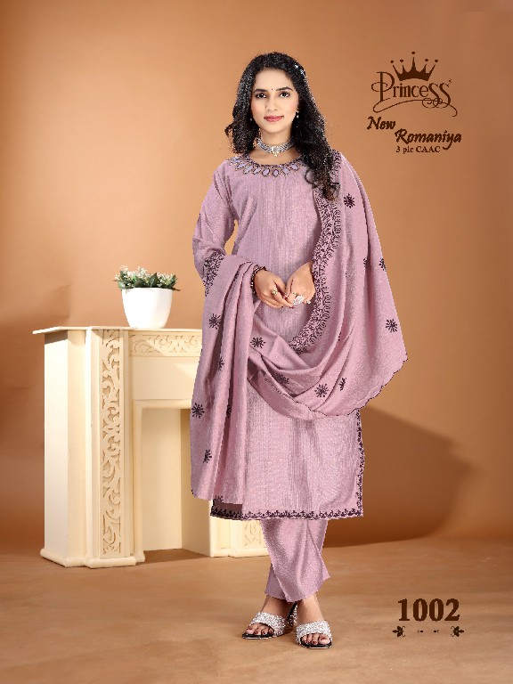 princess creation launch new romaniya full stitch vetican modern 3pcs churidar suit