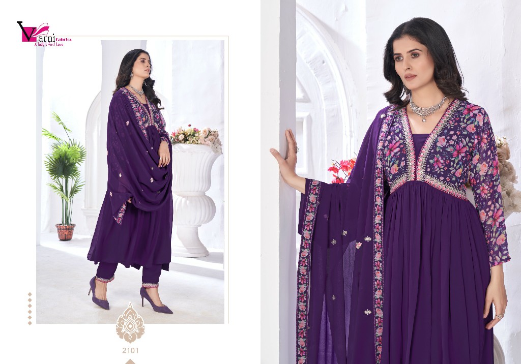 Varni Zeeya Vaishnavi Wholesale Ready To Wear Salwar Suits