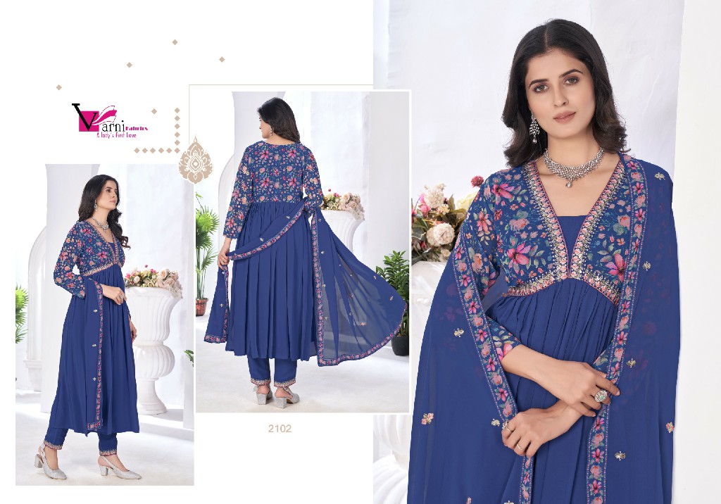 Varni Zeeya Vaishnavi Wholesale Ready To Wear Salwar Suits