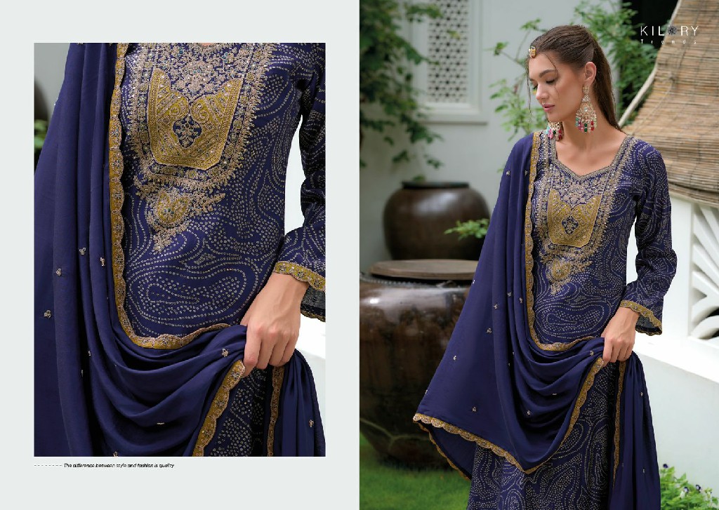 the story of bandhej by kilory viscose modal silk traditional suits perfect for festivals