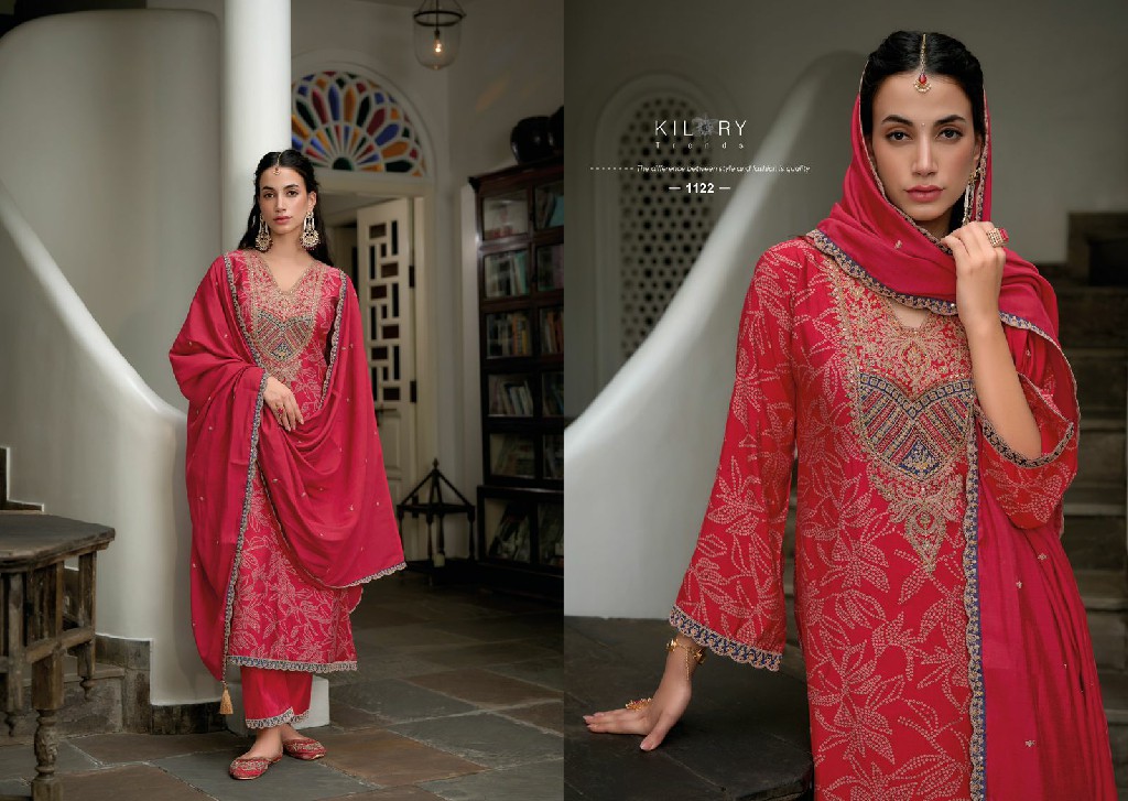 the story of bandhej by kilory viscose modal silk traditional suits perfect for festivals