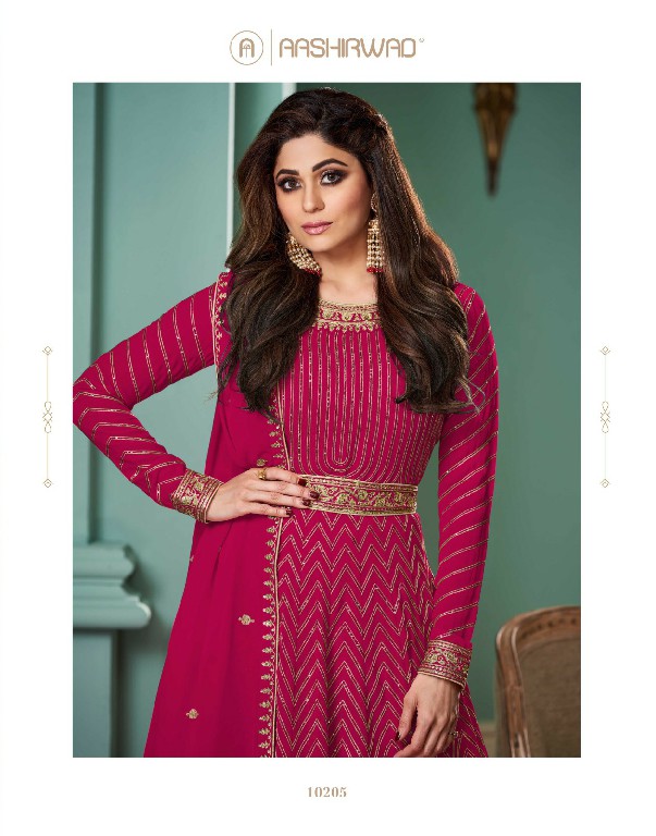 Aashirwad Alizza Gold New Colors Wholesale Festive Salwar Kameez