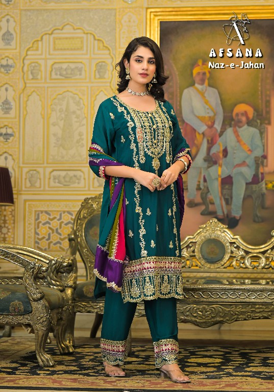 Afsana Naz-E-Jahan Wholesale Pakistani Concept Readymade Suits Combo