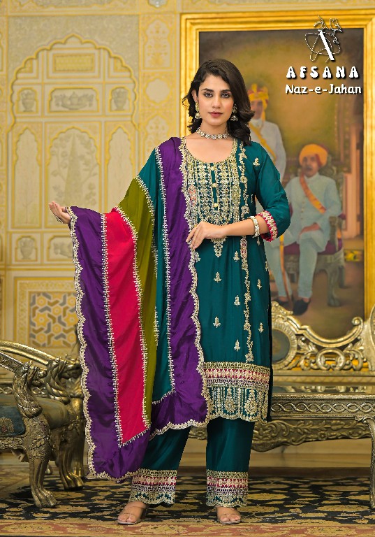 Afsana Naz-E-Jahan Wholesale Pakistani Concept Readymade Suits Combo