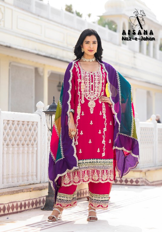 Afsana Naz-E-Jahan Wholesale Pakistani Concept Readymade Suits Combo