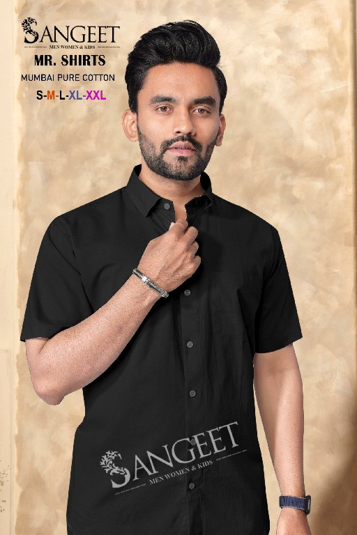 Sangeet MR Shirts Wholesale Mumbai Pure Cotton Mens Shirts