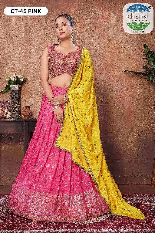 Chansi D.no 45 Wholesale Readymade Designer Lehengas