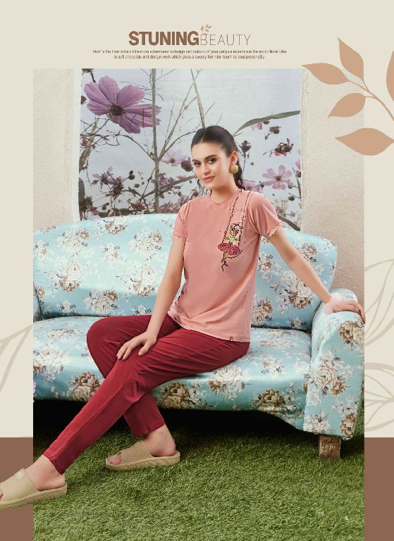 Luvit Rasam Wholesale Tensil Fabrics Night Shirt And Pant