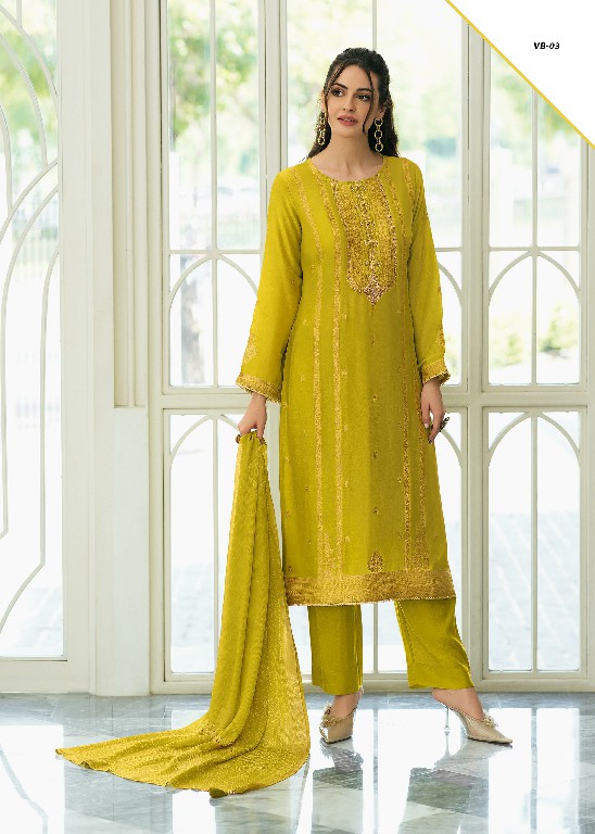 Varshaa Vibha Wholesale Viscose Muslin With Handwork Salwar Suits