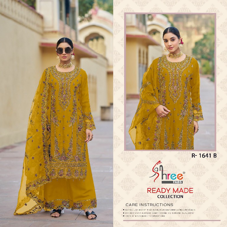 Shree Fabs R-1641 Wholesale Readymade Indian Pakistani Salwar Suits