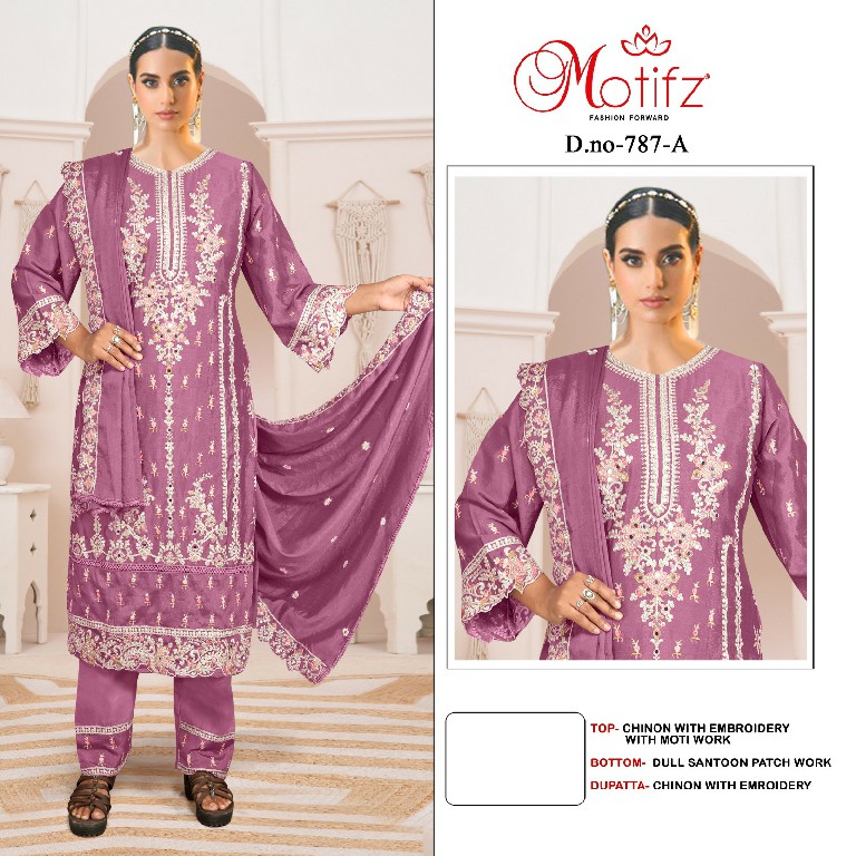 Motifz D.no 787 Wholesale Indian Pakistani Concept Salwar Suits