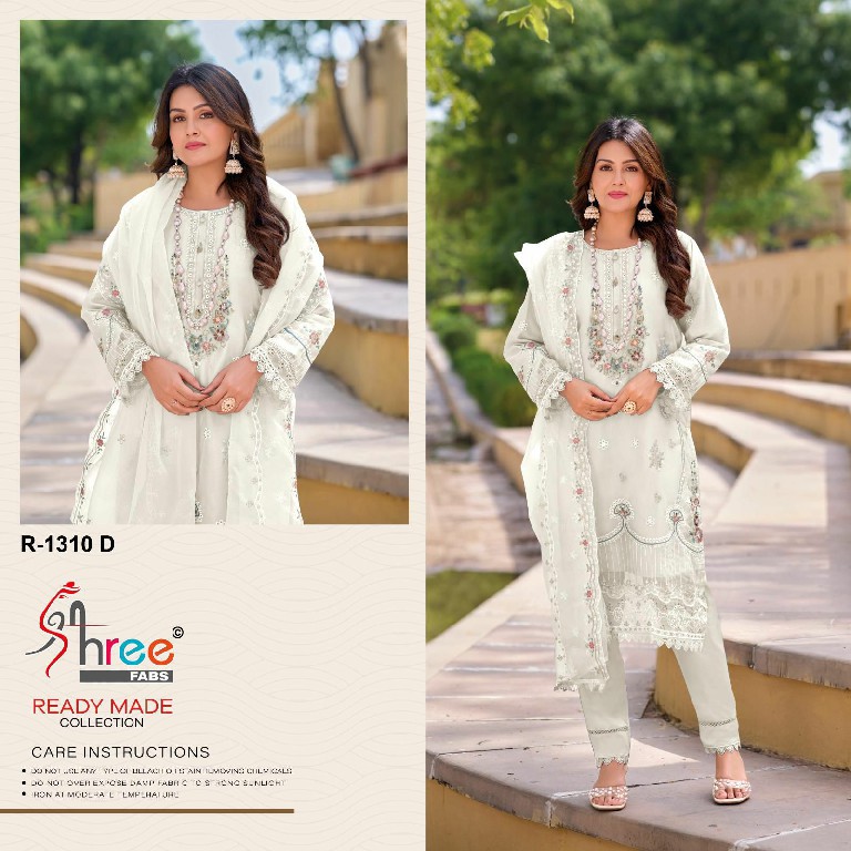 Shree Fabs R-1310 Wholesale Readymade Indian Pakistani Concept Salwar Suits