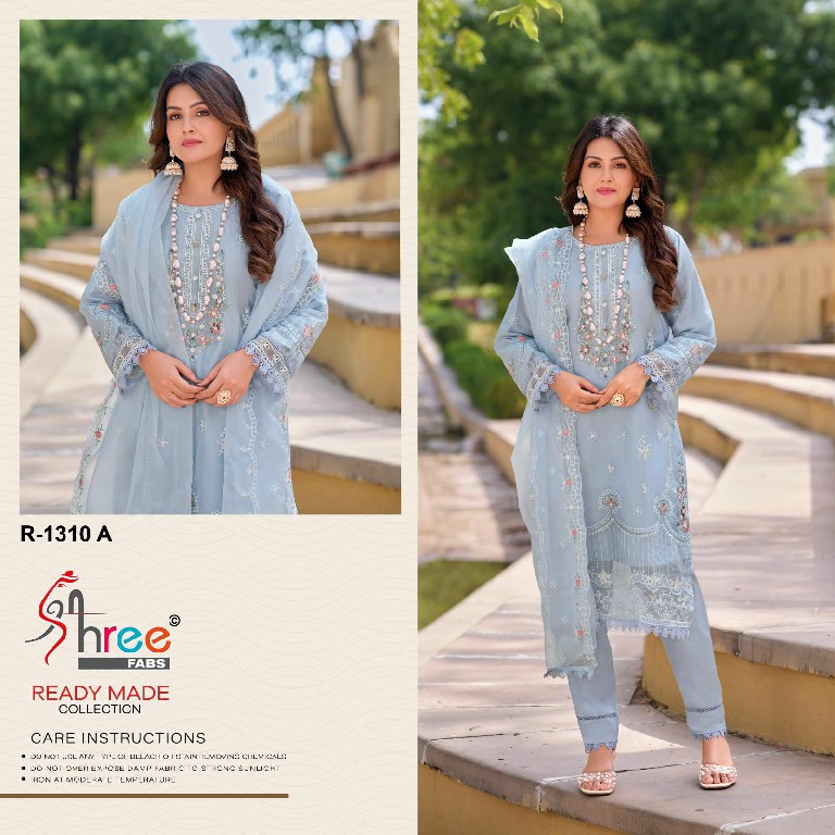 Shree Fabs R-1310 Wholesale Readymade Indian Pakistani Concept Salwar Suits