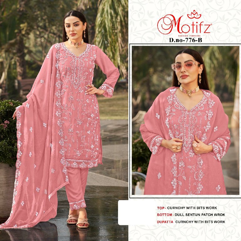 Motifz D.no 776 Wholesale Indian Pakistani Concept Salwar Suits