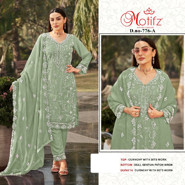 Motifz D.no 776 Wholesale Indian Pakistani Concept Salwar Suits