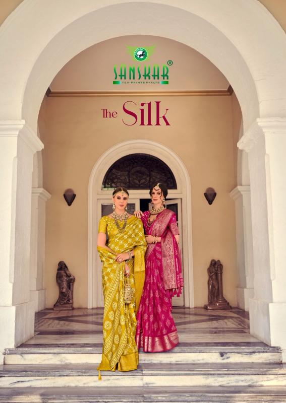 sanskar tex prints the silk trendy weaving sarees online at affordable prices