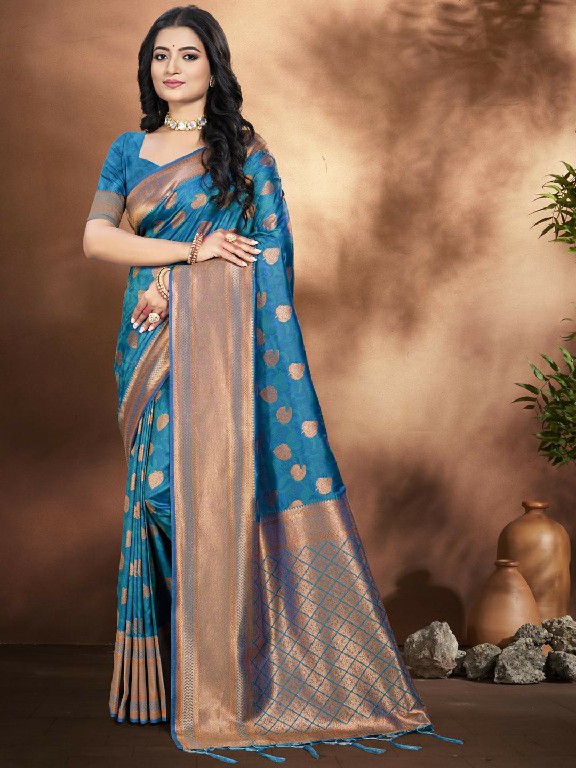 bunawat PANKHUDI SILK wedding festival wear silk fabric saree collection