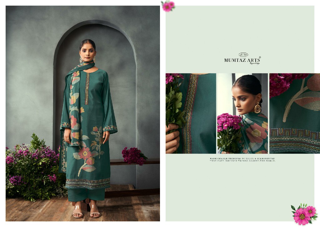 saaj by mumtaz arts viscose muslin new salwar suit design 2025