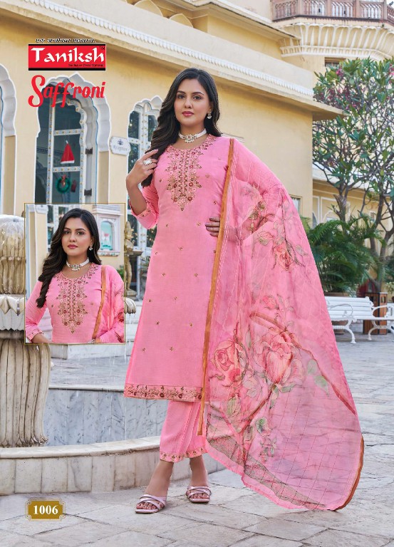 taniksh launch saffroni vol 1 full stitch vertical hit design modern salwar kameez