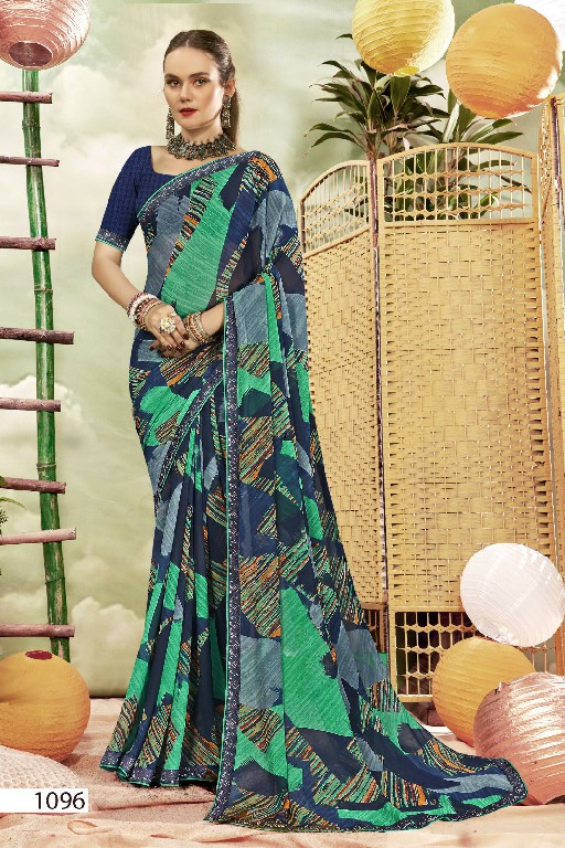 Vallabhi Anila Wholesale Fancy Swaroski Work Ethnic Sarees