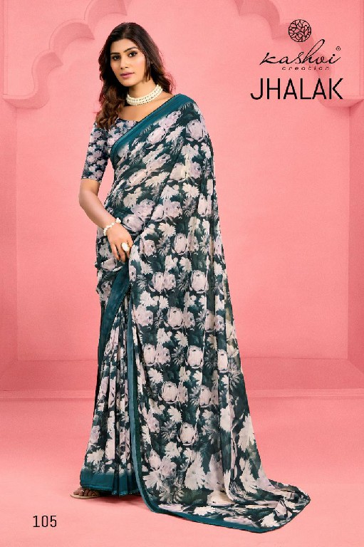 Kashvi Jhalak Vol-1 Wholesale Weightless Digital Print Sarees