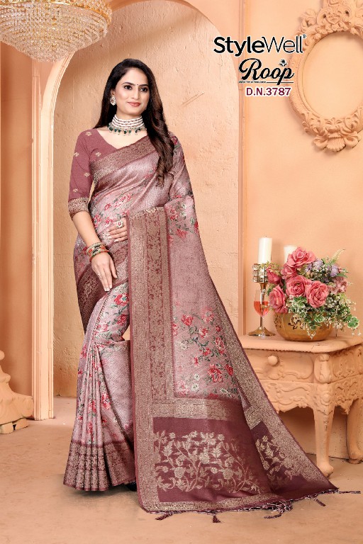 Stylewell Roop Wholesale Rich Pallu Digital Print Sarees