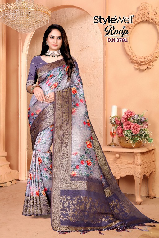 Stylewell Roop Wholesale Rich Pallu Digital Print Sarees