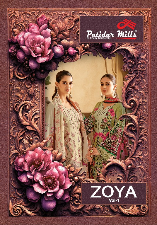 Patidar Zoya Vol-1 Wholesale Karachi Print Dress Material