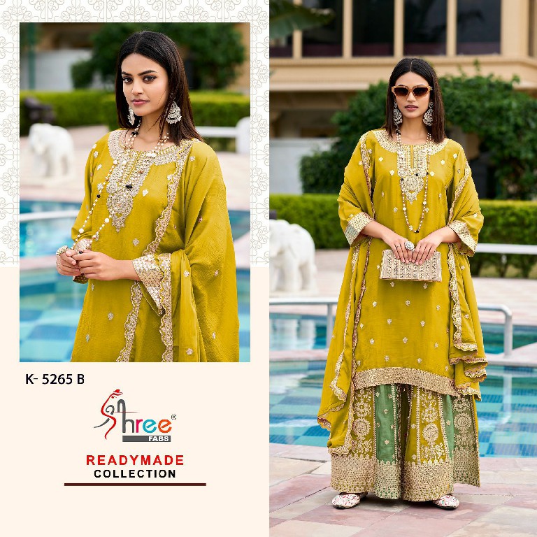 Shree Fabs K-5265 Wholesale Readymade Indian Pakistani Salwar Suits