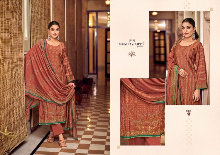 mumtaz arts mannat viscose muslin print casual pakistani suit for women