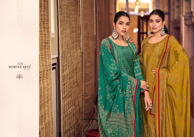 mumtaz arts mannat viscose muslin print casual pakistani suit for women