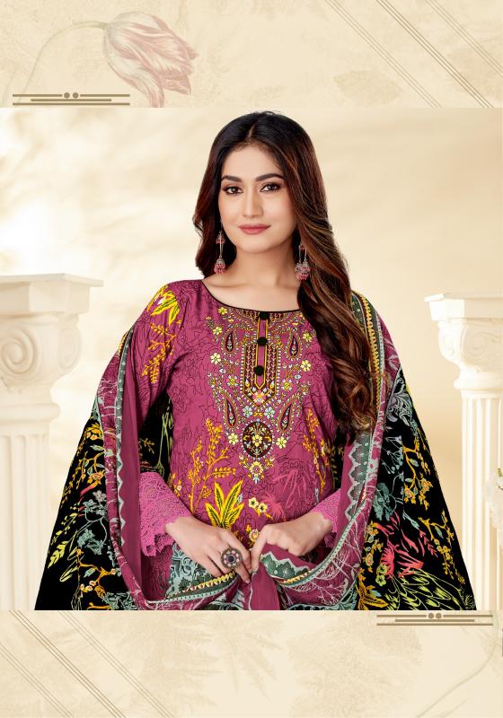 Jash Romani Vol-3 Wholesale Cotton Dupatta Cotton Dress Material