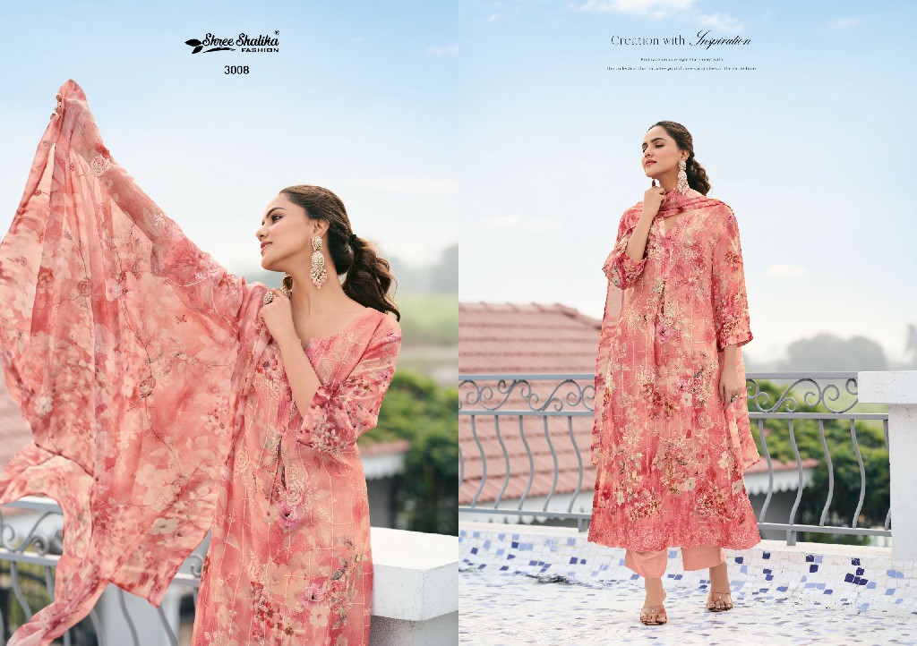 shree shalika sabyasachi vol 3 georgette print fashionable suit material for women