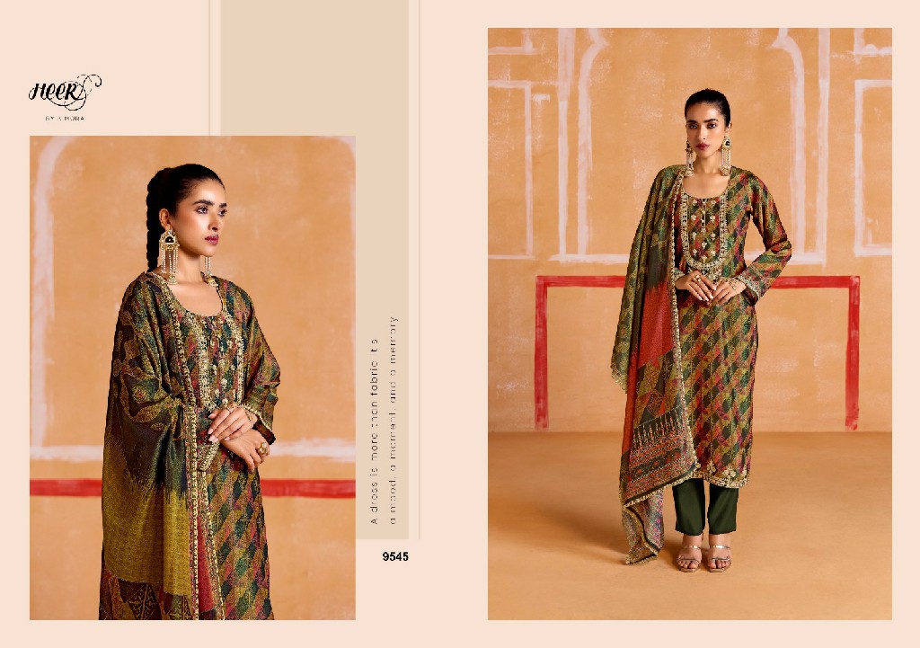 Kimora Heer Nayaab Vol-198 Wholesale Pure Muslin Soft Banarasi Zari Salwar Kameez