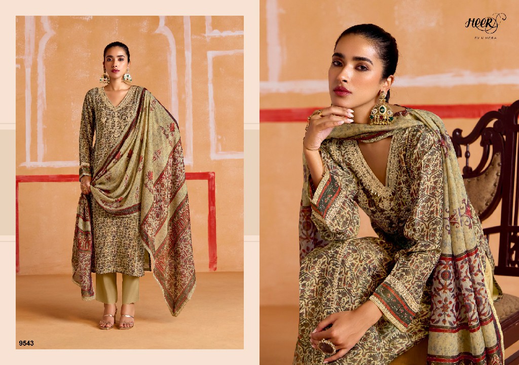 Kimora Heer Nayaab Vol-198 Wholesale Pure Muslin Soft Banarasi Zari Salwar Kameez