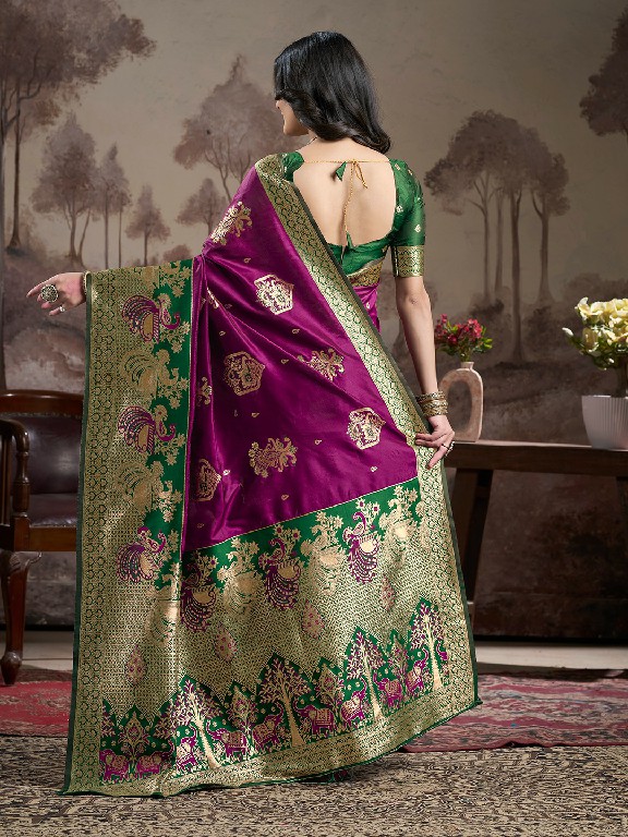 Fashion Berry Aachal Wholesale Soft Lichi Silk Festive Sarees