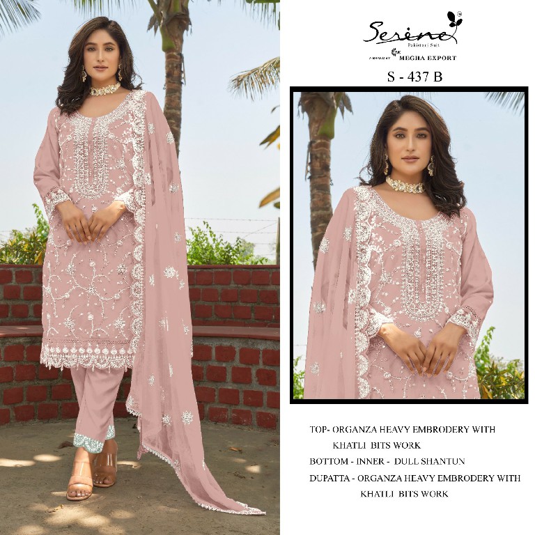 Serine S-437 Wholesale Indian Pakistani Concept Salwar Suits