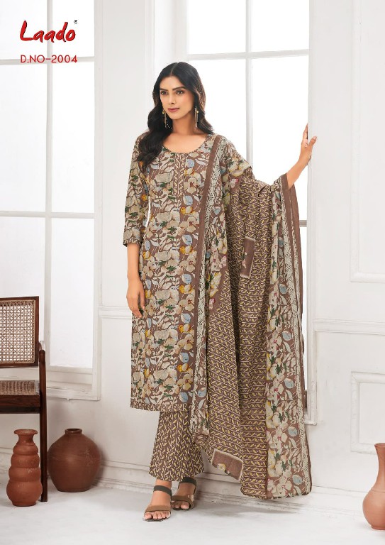Laado Princess Vol-2 Wholesale Pure Cotton Printed Dress Material