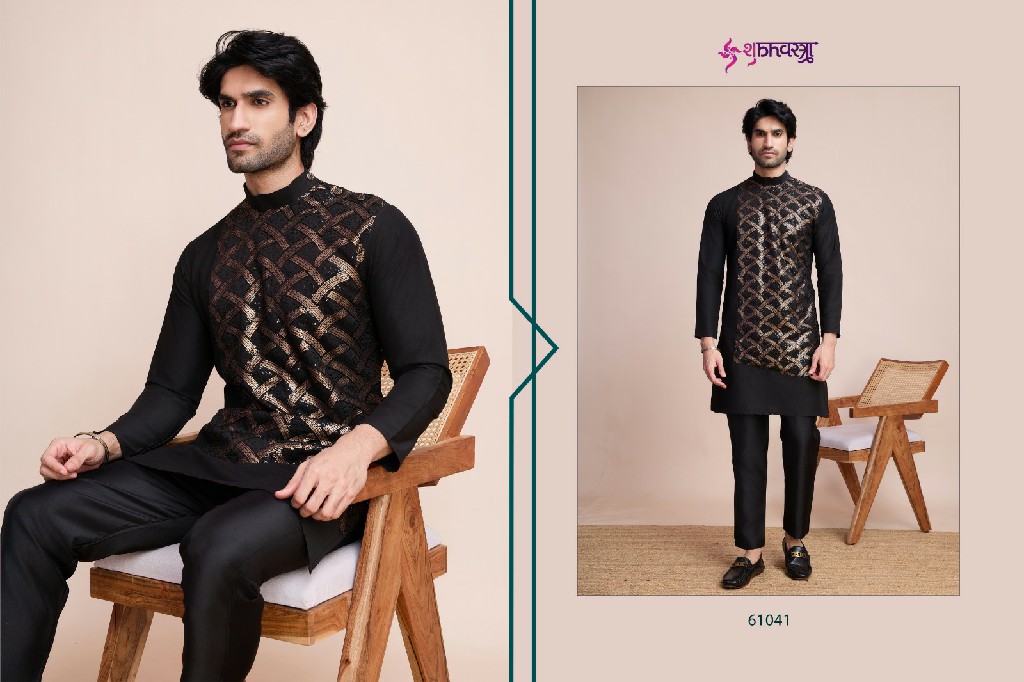 Shubhvastra Menswear Vibes Wholesale Exclusive Festival Wear Embroidered Kurta Collection