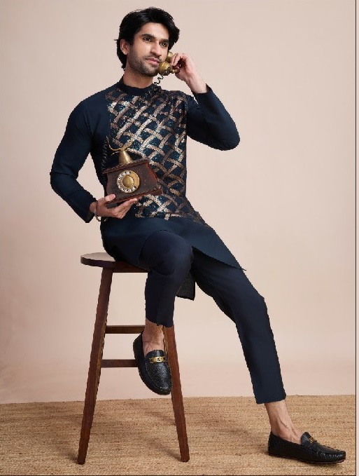 Shubhvastra Menswear Vibes Wholesale Exclusive Festival Wear Embroidered Kurta Collection