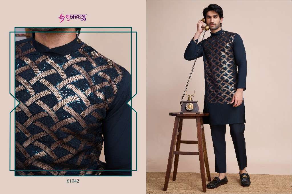 Shubhvastra Menswear Vibes Wholesale Exclusive Festival Wear Embroidered Kurta Collection