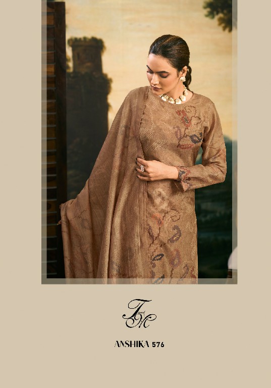 T And M Anshika Wholesale Unique Muslin With Hand Work Salwar Suits