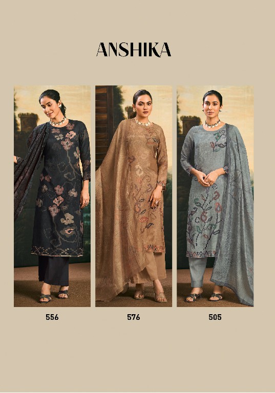 T And M Anshika Wholesale Unique Muslin With Hand Work Salwar Suits