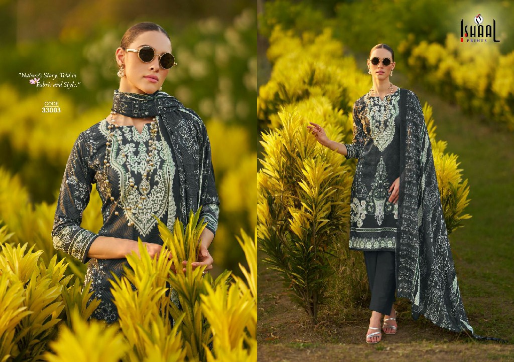 ISHAAL PRINTS GULMOHAR VOL 33 SUPER HIT DESIGN LAWN PAKISTANI SALWAR KAMEEZ