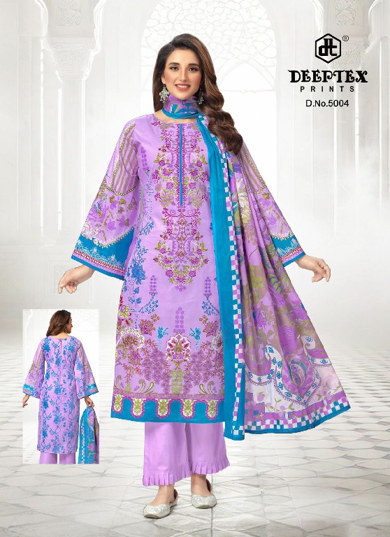 Deeptex Roohi Zara Vol-5 Wholesale Pure Cotton Printed Dress Material