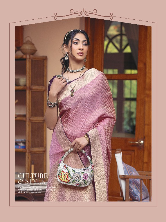 Kira Creation Kyaara Silk Vol-2 Wholesale Pure Viscose Dola Embroidered Blouse Sarees