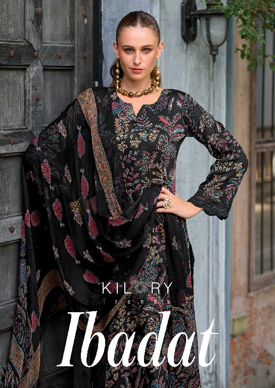 Kilory Ibadat Wholesale Pure Jamm Cotton With Work Salwar Suits