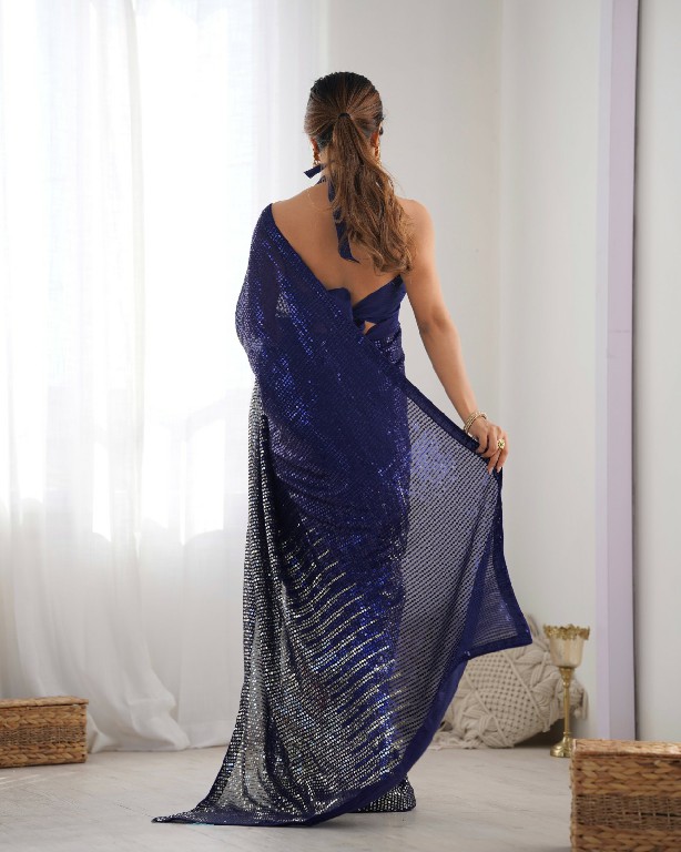 Fashion Berry Meena Wholesale Georgette With Banglori Blouse Sarees