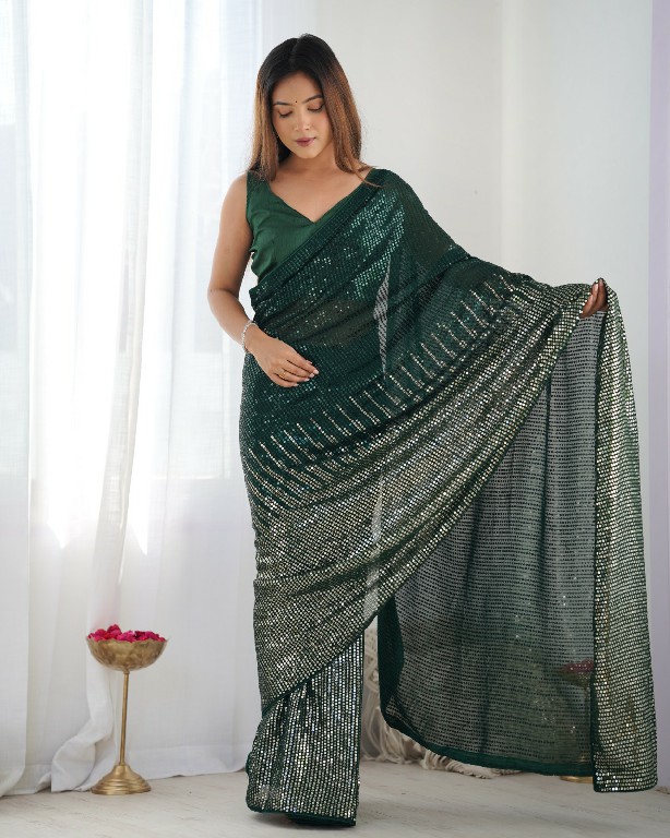 Fashion Berry Meena Wholesale Georgette With Banglori Blouse Sarees